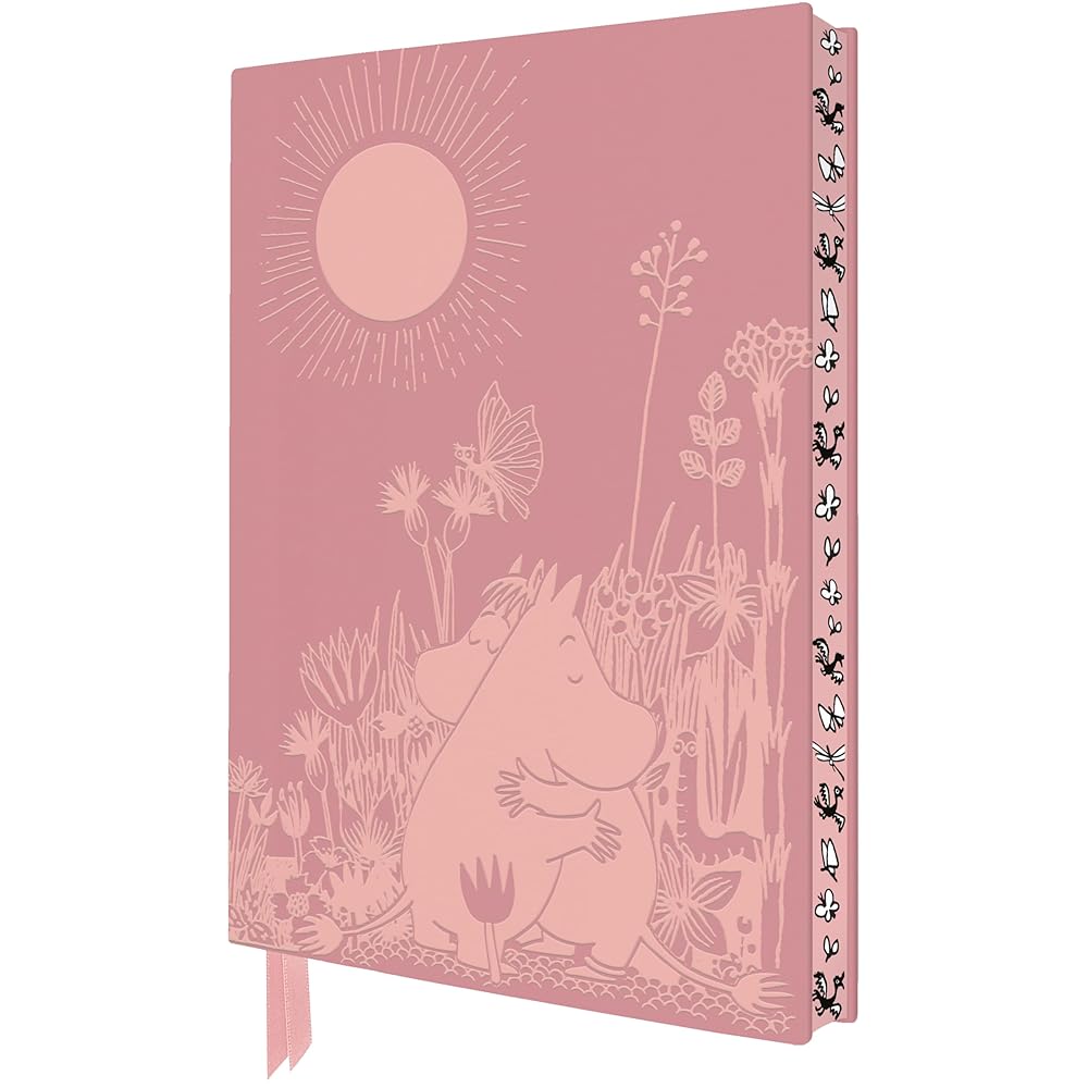 Moomin Love Artisan Art Notebook (Flame Tree Journals) cover image