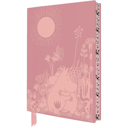 Moomin Love Artisan Art Notebook (Flame Tree Journals) cover image