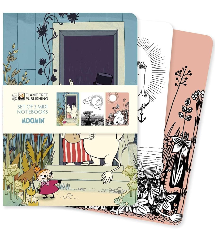 Moomin Set of 3 Midi Notebooks cover image