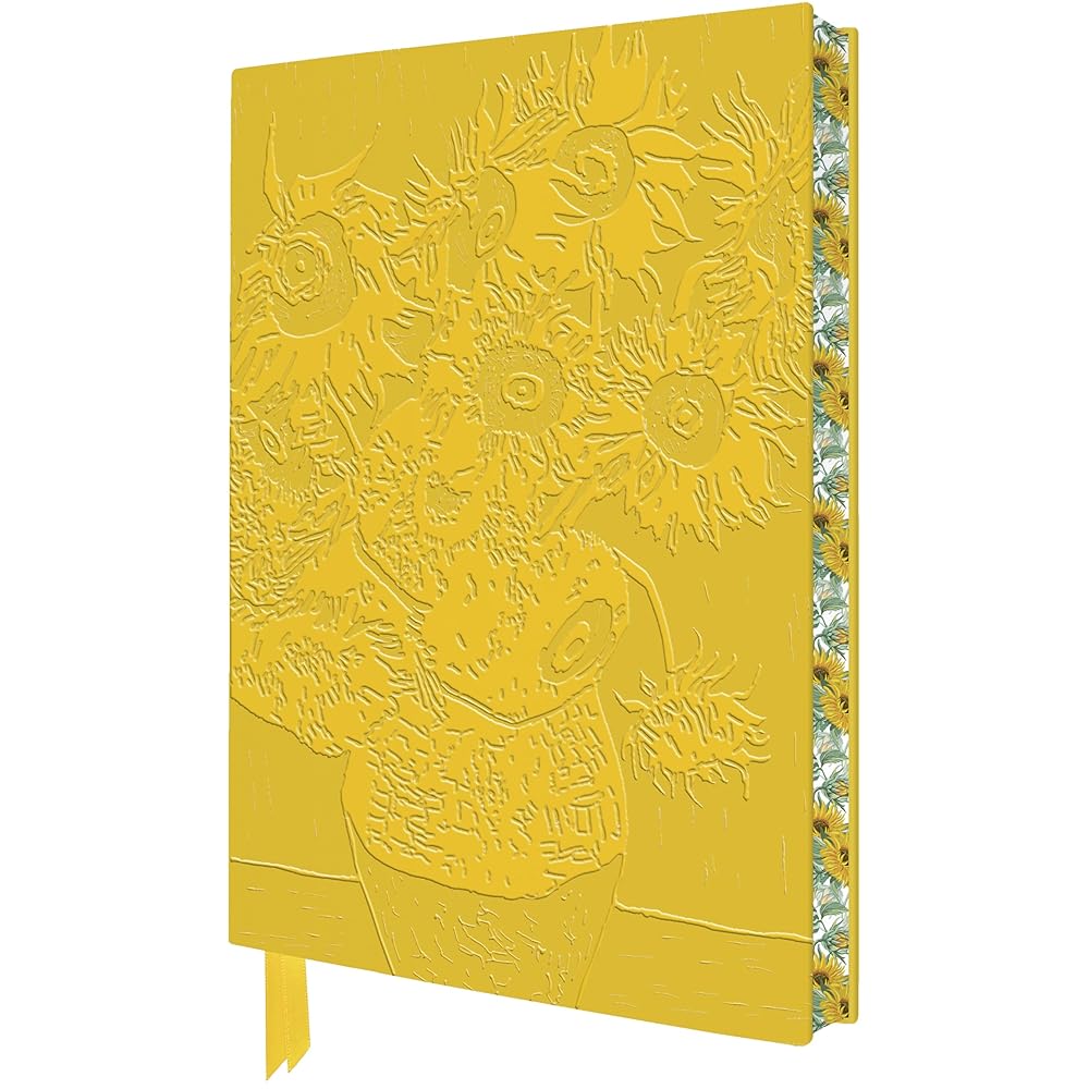 Vincent van Gogh: Sunflowers Artisan Art Notebook (Flame Tree Journals) cover image