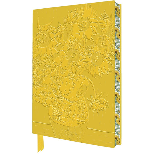 Vincent van Gogh: Sunflowers Artisan Art Notebook (Flame Tree Journals) cover image
