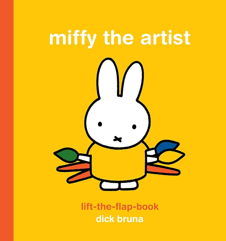 Miffy the Artist Lift-the-Flap Book cover image