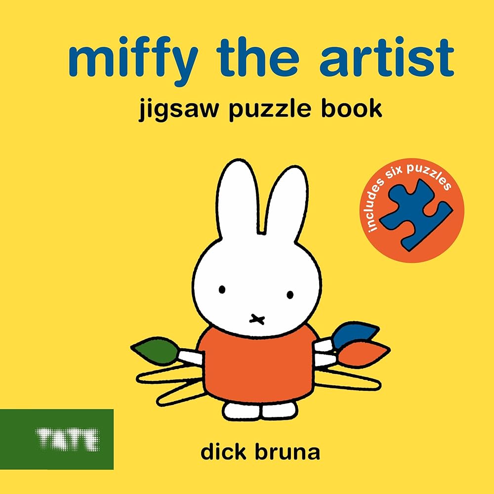 Miffy the Artist: Jigsaw Puzzle Book cover image