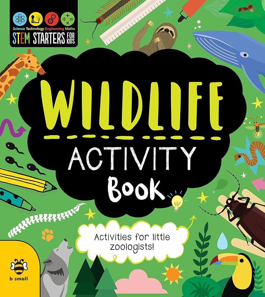 Wildlife Activity Book cover image