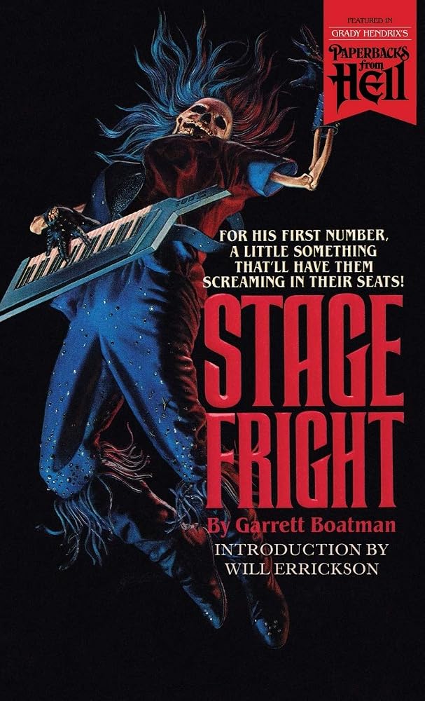 Stage Fright (Paperbacks from Hell) cover image