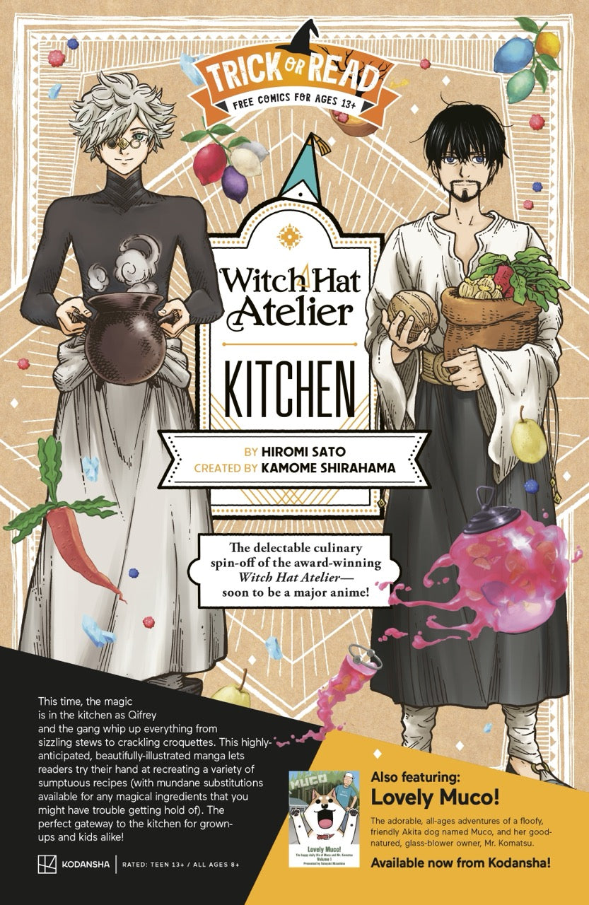 Witch Hat Atelier Kitchen Halloween Trick-or-Read: Manga Comic