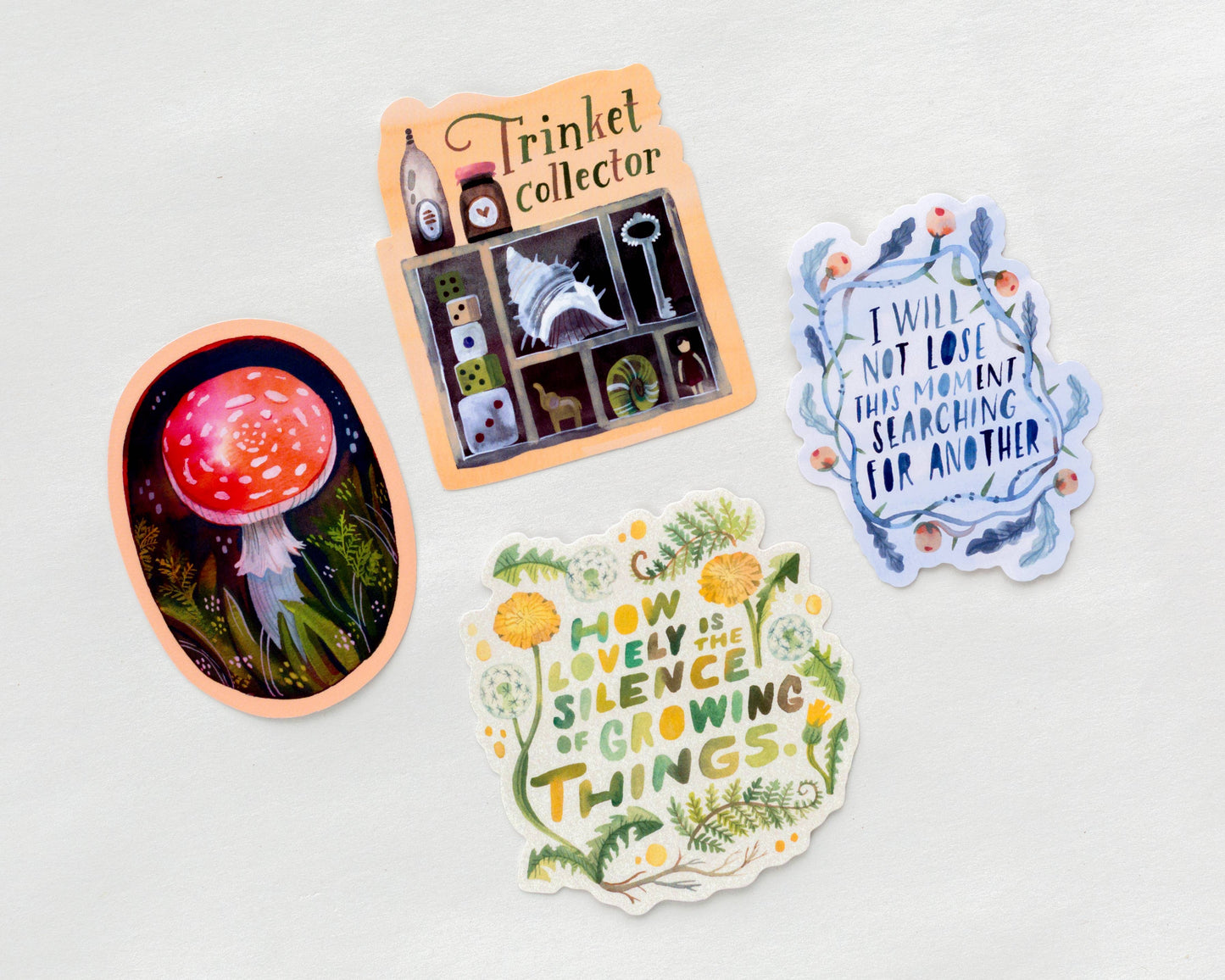 Vinyl Sticker — Trinket Collector