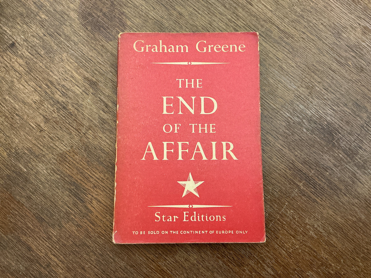 The End of the Affair by Graham Green 1952 Star edition