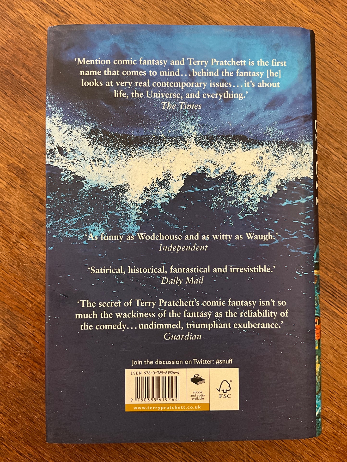 Snuff (First Edition Hardcover) by Terry Pratchett