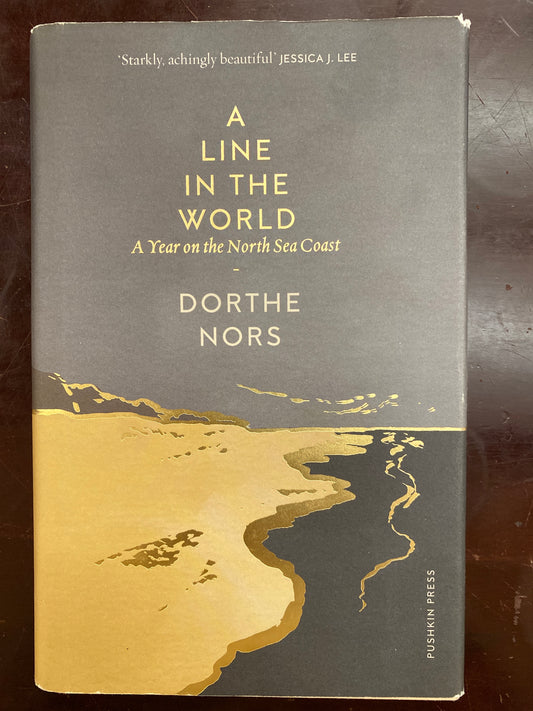 A Line in the World- a year on the north sea coast by Dorthe Nors