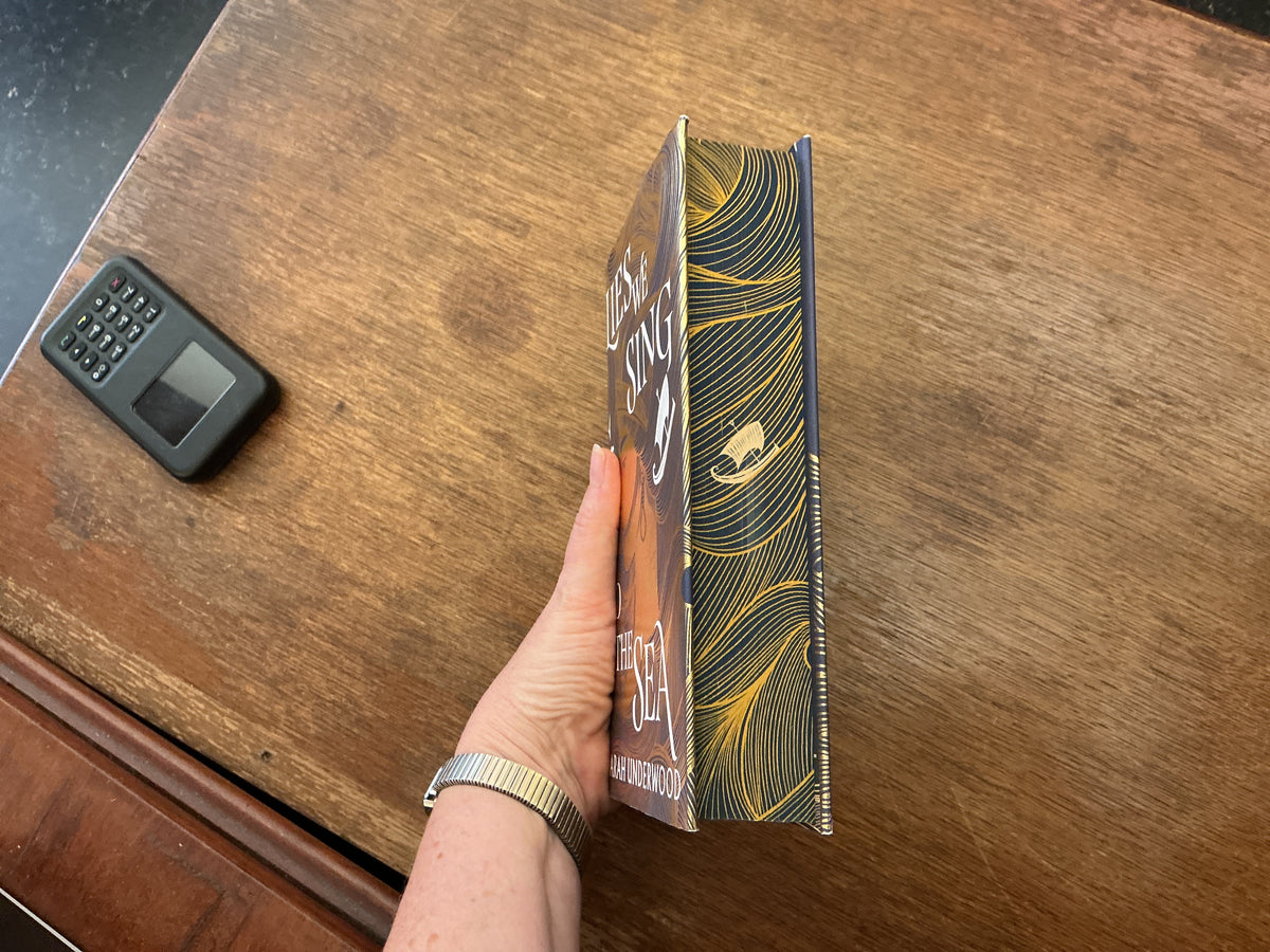 Lies We Sing to the Sea by Sarah Underwood signed Illumicrate edition