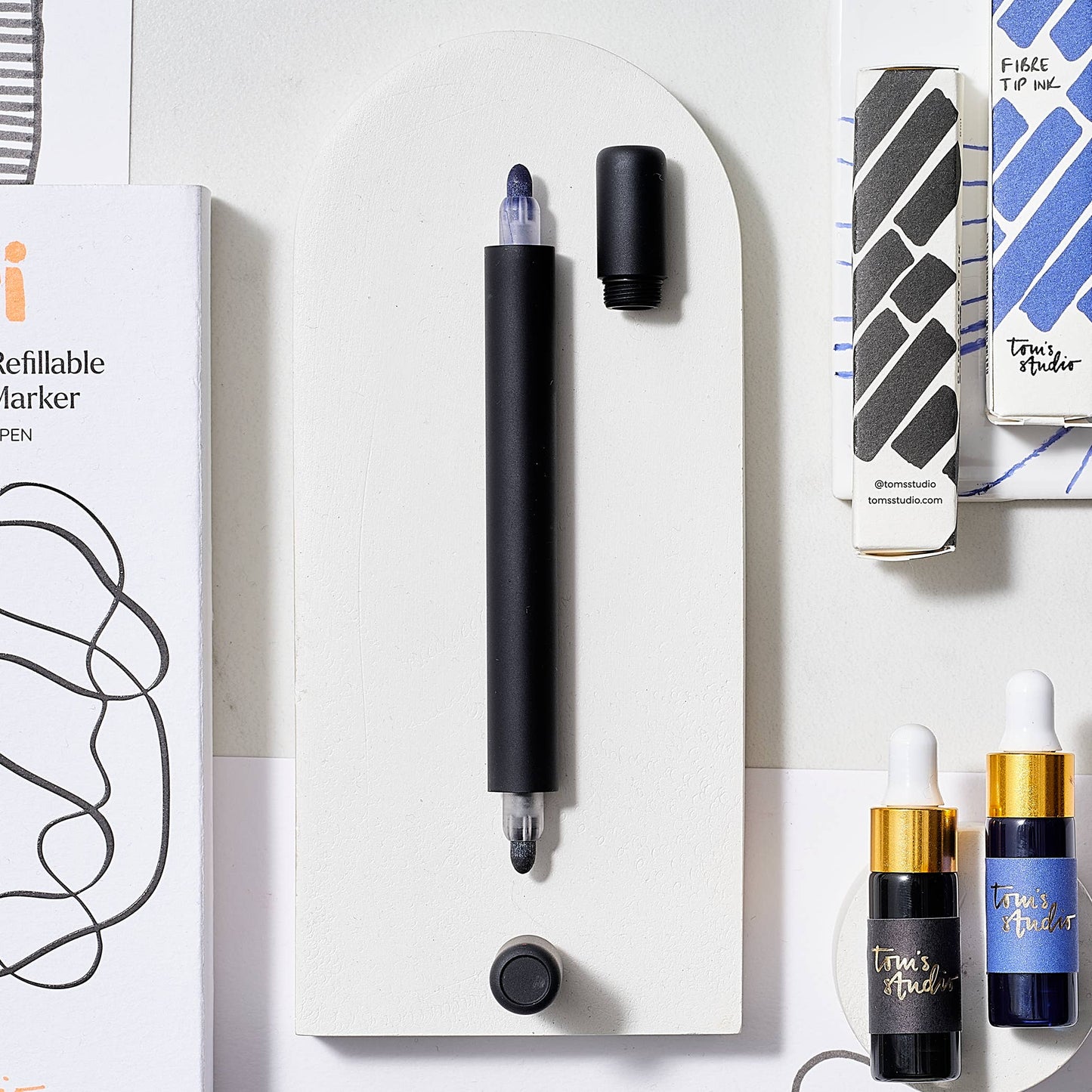 Ori Permanent – the infinitely refillable marker pen: Matte Black