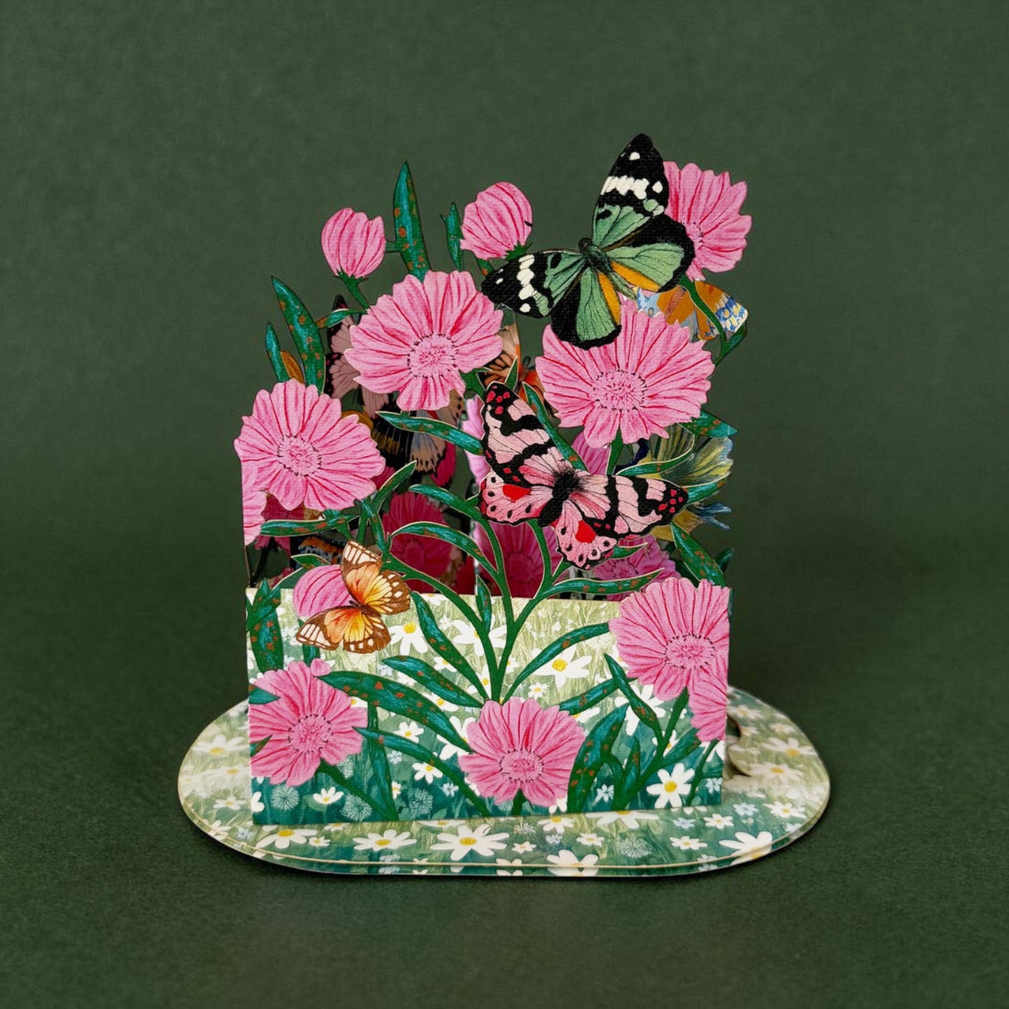 Butterfly Garden Pop-Up Card