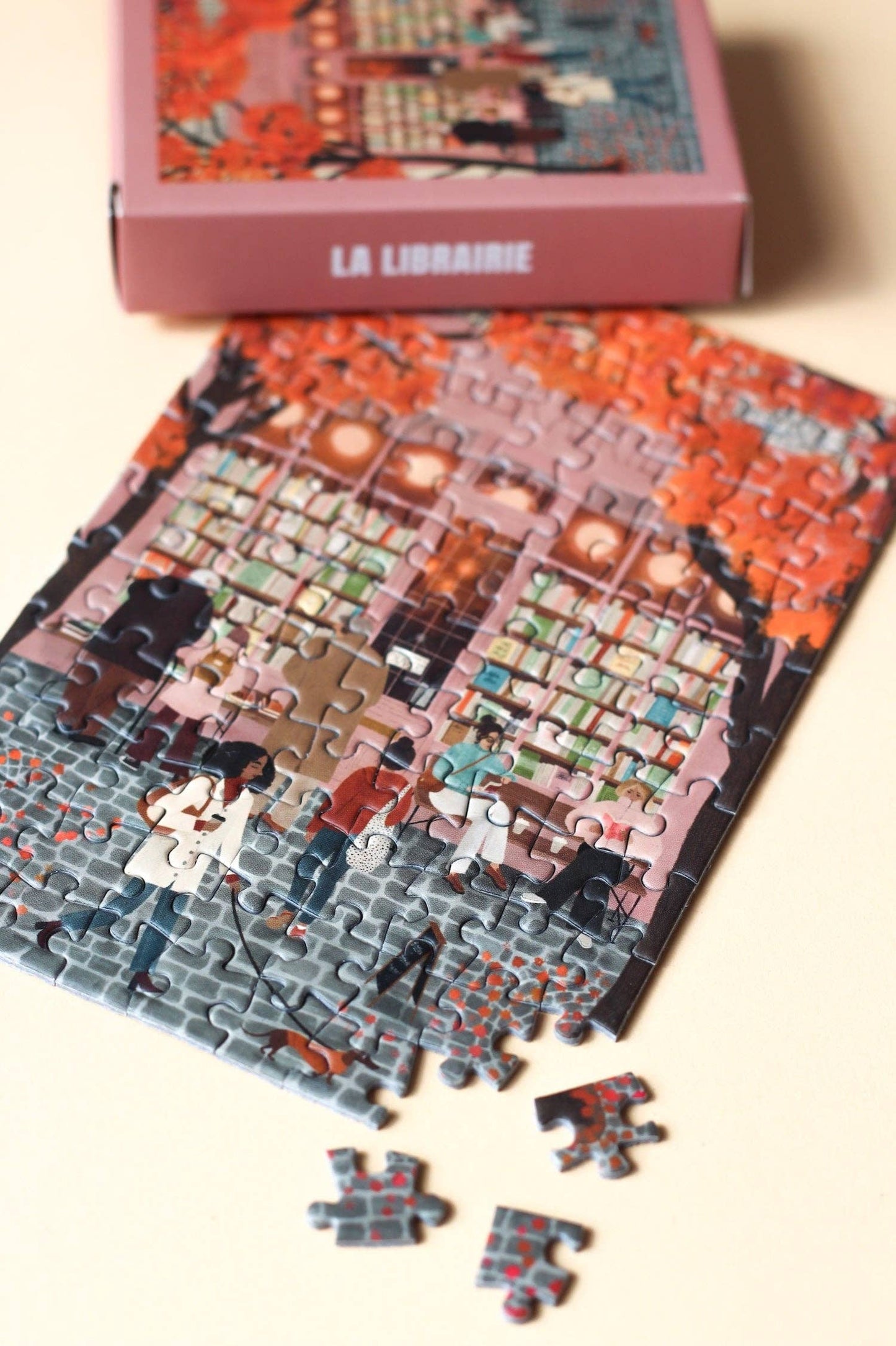 Mini-Puzzle The Bookstore (La Librairie), 99 pieces