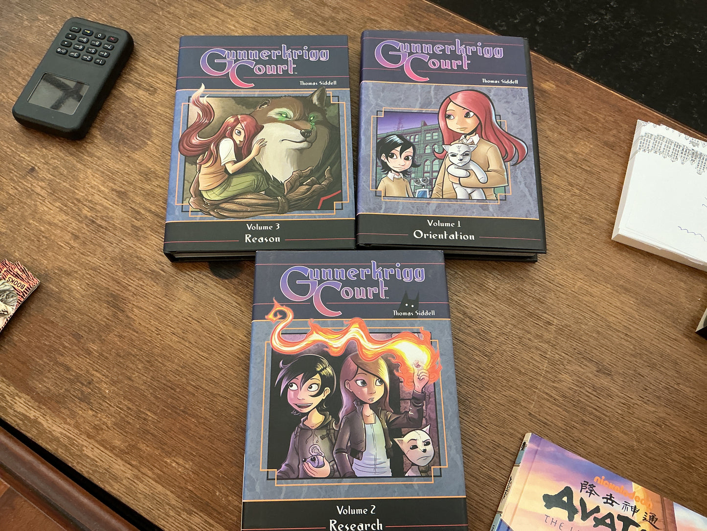 Gunnerkrigg Court Volumes 1, 2 and 3