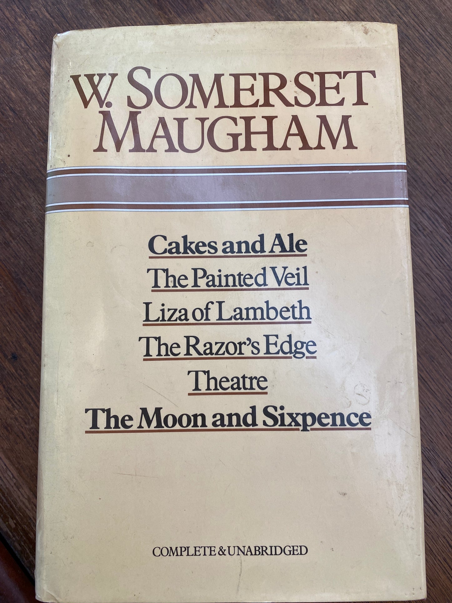 Six books in one by W. Somerset Maugham