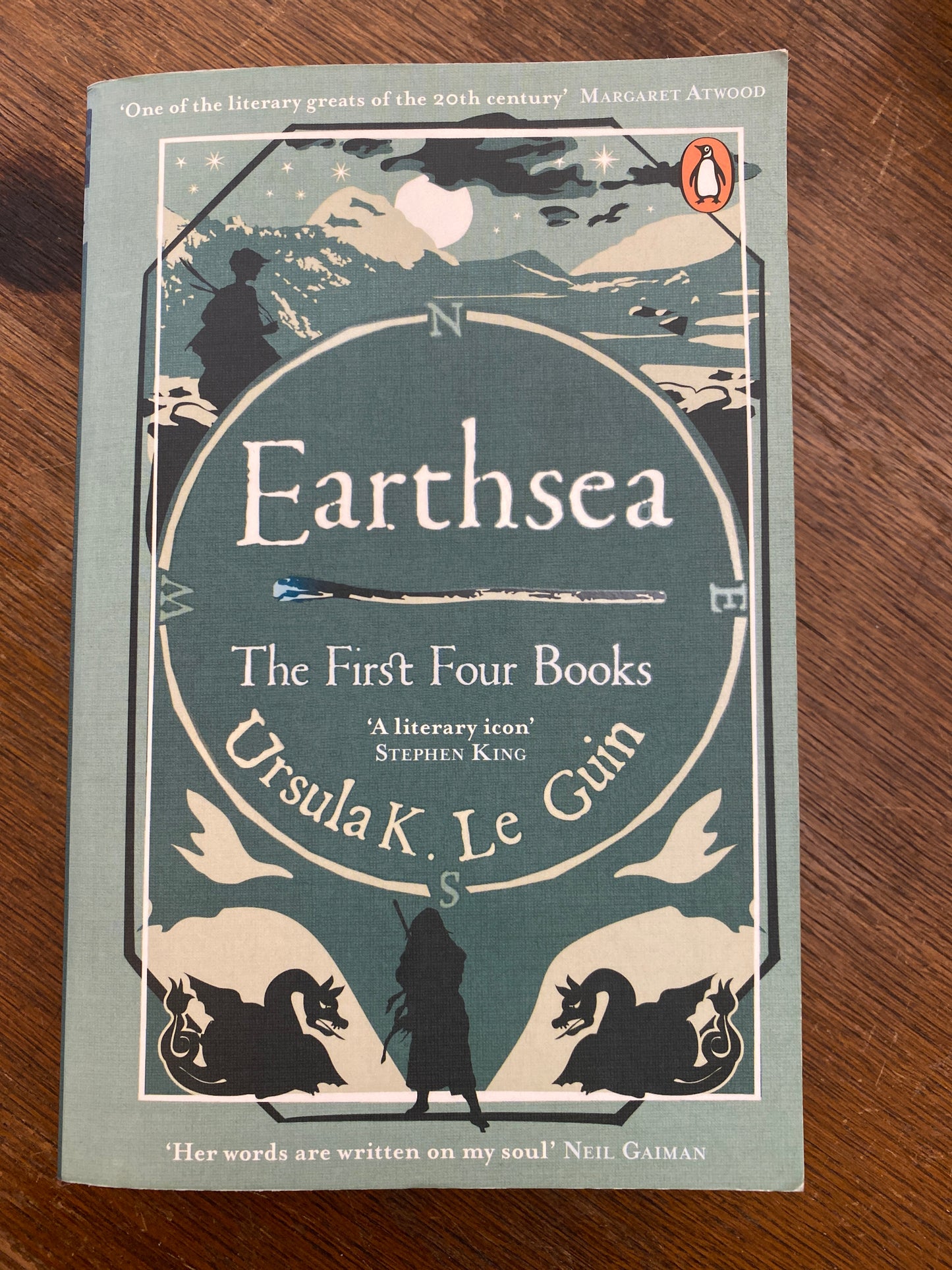 Earthsea- the first four books by Ursula K. Le Guin