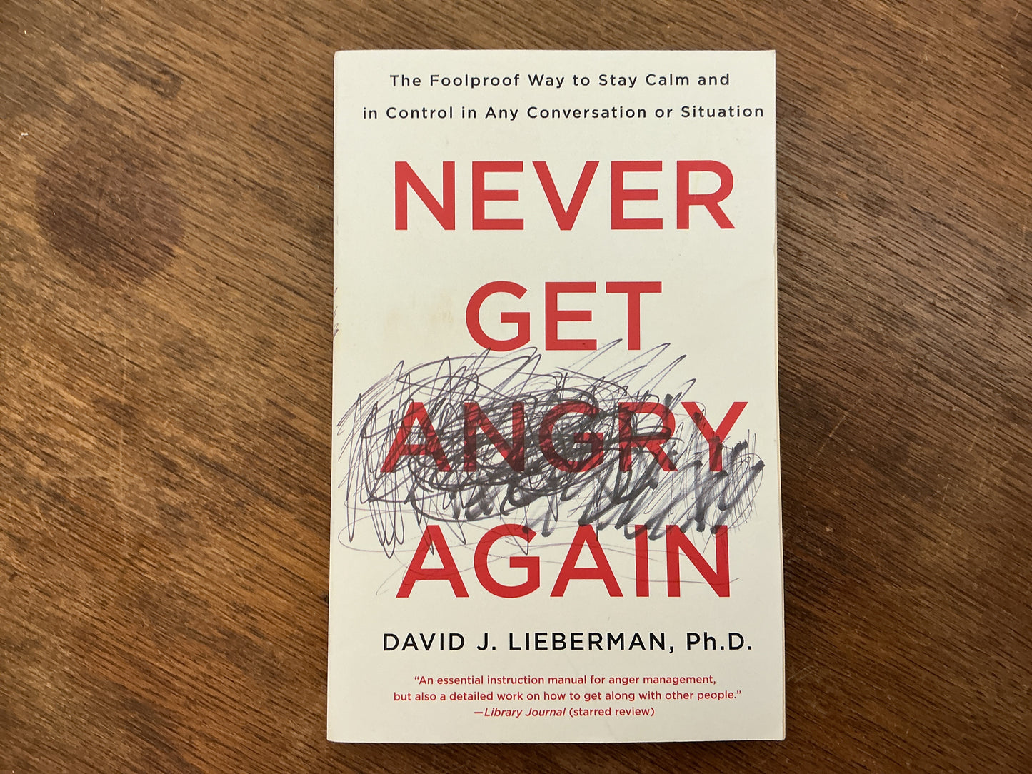 Never Get Angry Again: The Foolproof Way to Stay Calm and in Control in Any Conversation or Situation