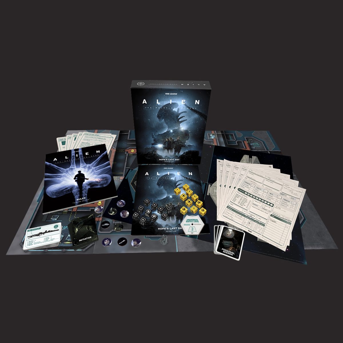 Alien RPG: Evolved Edition Starter Set (Includes PDF)