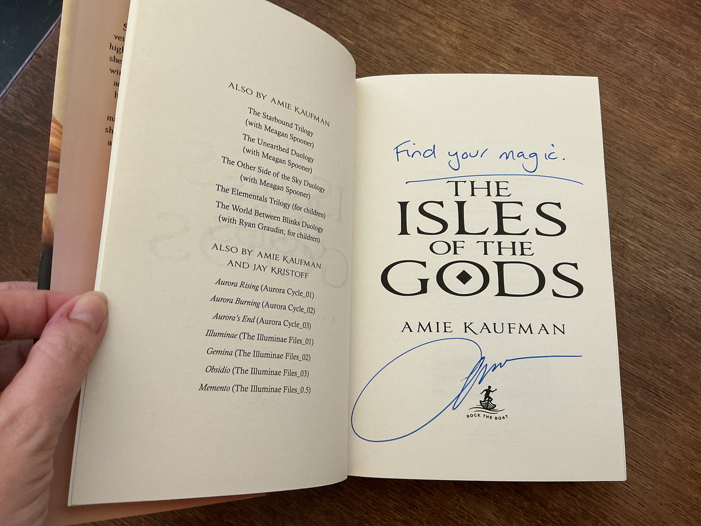 ISLES OF THE GODS by Amie Kaufman