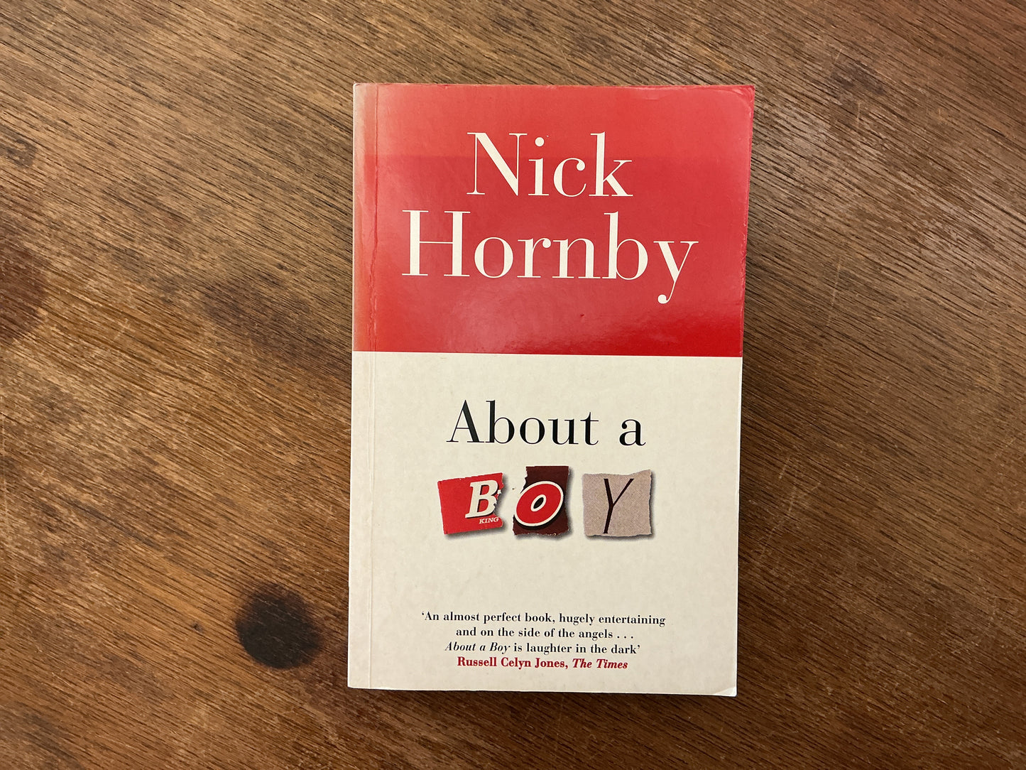 About a Boy by Nick Hornby