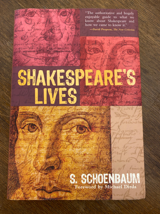 Shakespeare’s Lives by S. Schoenbaum