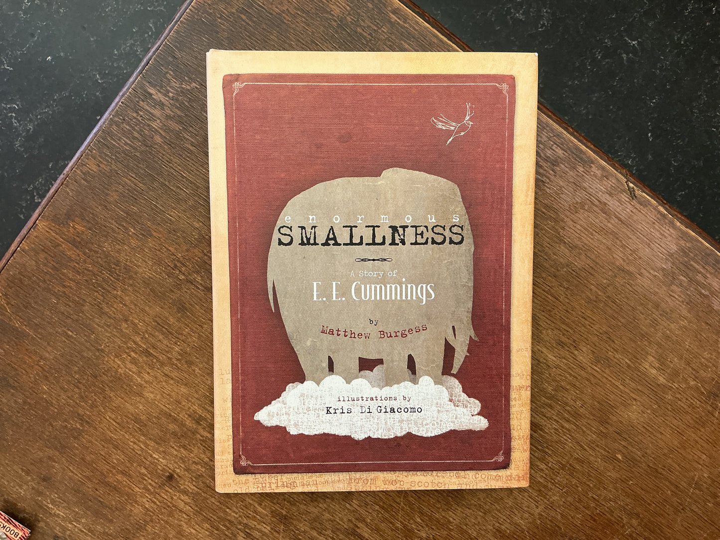 Enormous Smallness: A Story of E. E. Cummings by Kris Di Giacomo