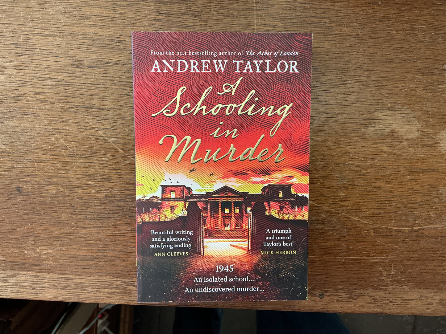 A Schooling in Murder by Andrew Taylor