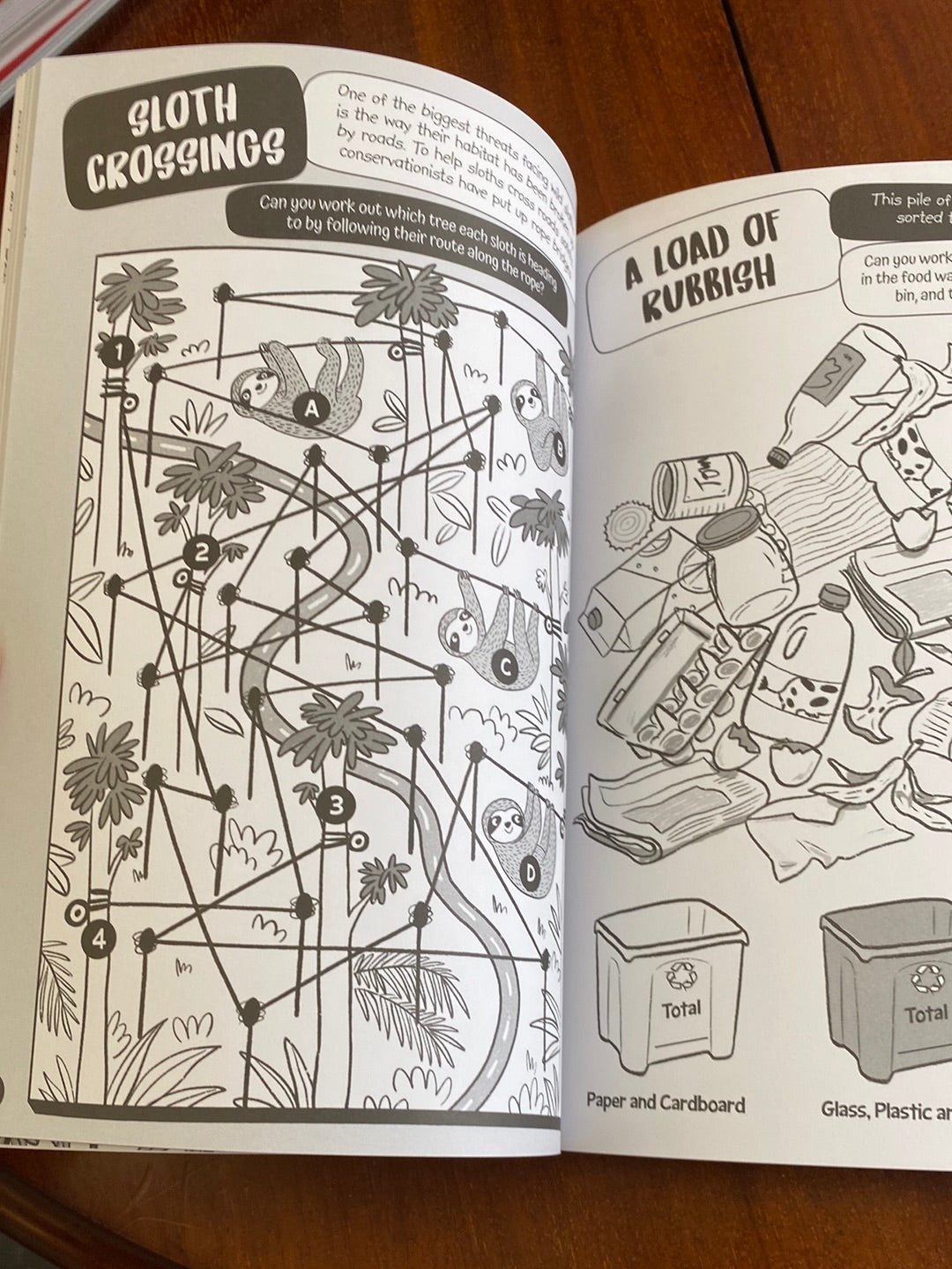 The Green Rebel activity book