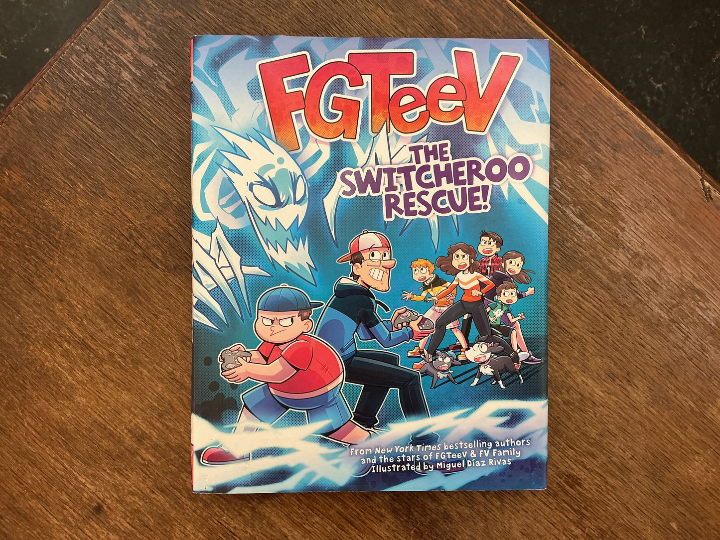 FGTeeV: The Switcheroo Rescue!: A Graphic Novel by Miguel Díaz Rivas