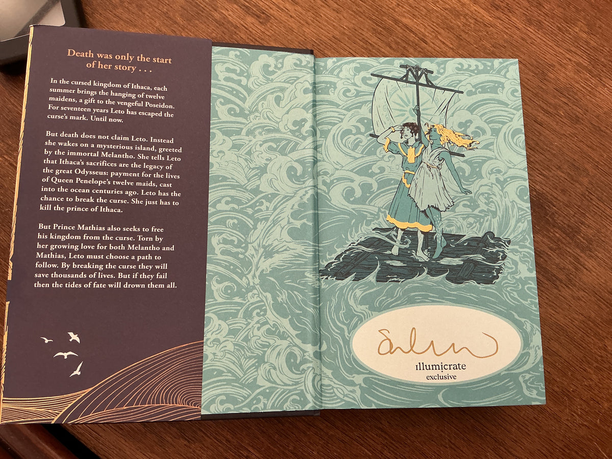 Lies We Sing to the Sea by Sarah Underwood signed Illumicrate edition