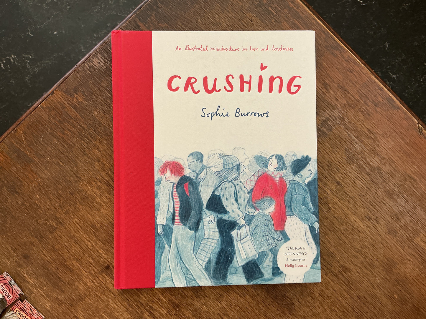 Crushing: an Illustrated Misadventure in Love and Loneliness by Sophie Burrows