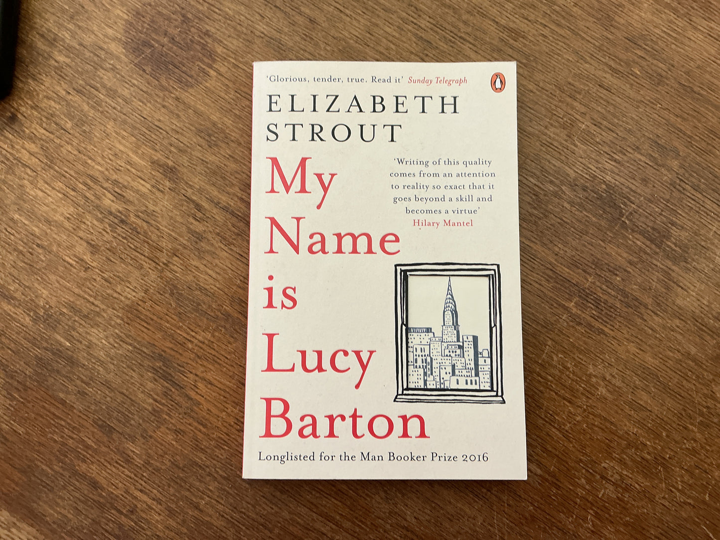 My Name is Lucy Barton by Strout  Elizabeth
