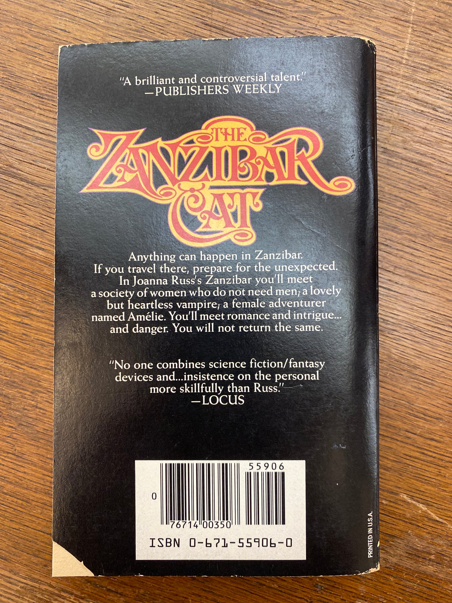 The Zanzibar Cat by Joanna Russ