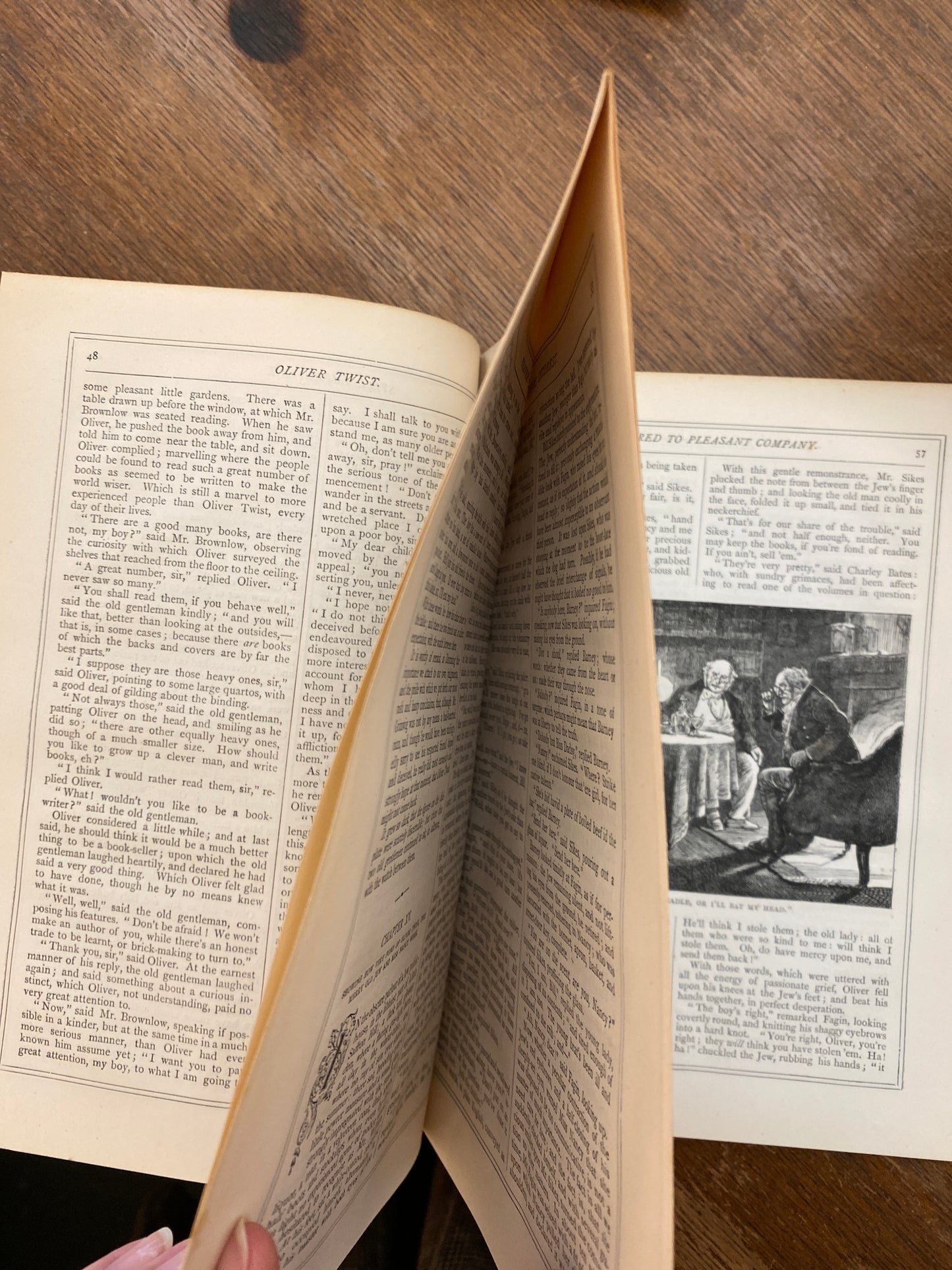 Oliver Twist by Charles Dickens (The Works of Charles Dickens Household Edition) 1877