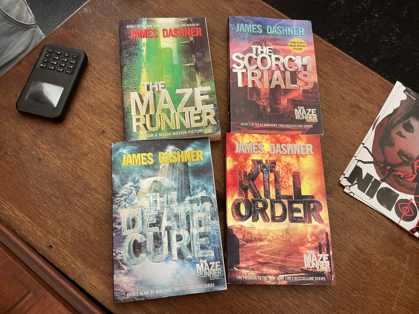Maze Runner series- 4 book