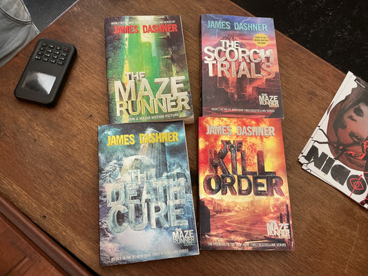 Maze Runner series- 4 book