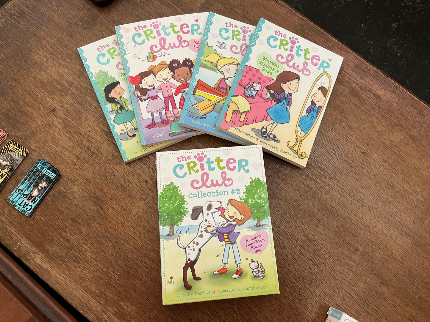 The Critter Club book set #5-8