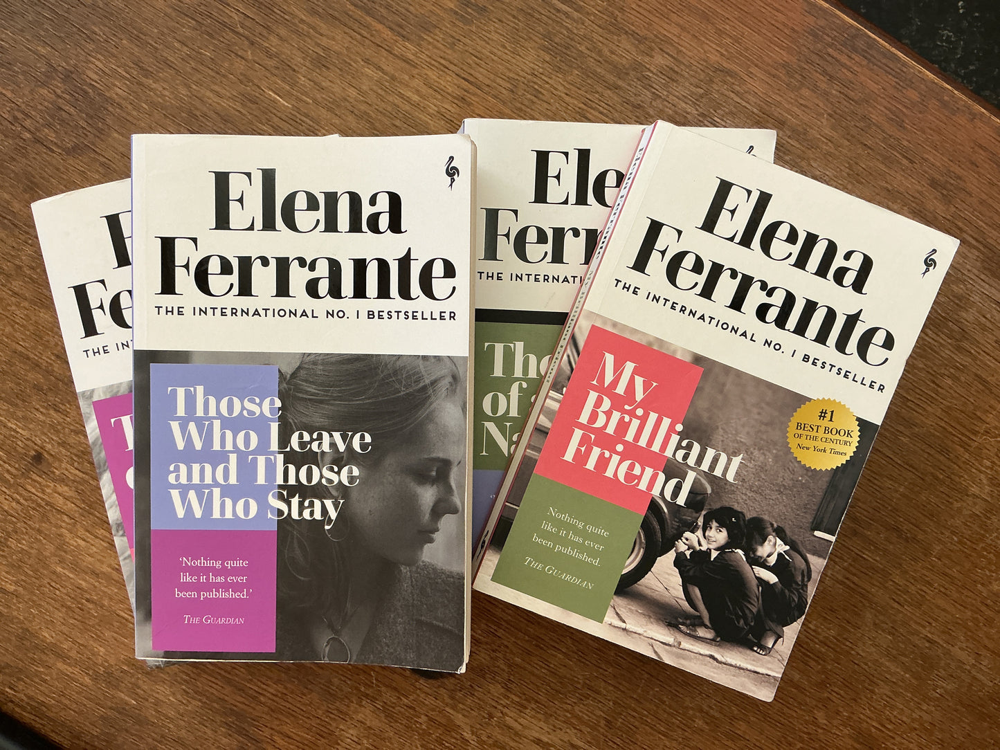 My Brilliant Friend (Neapolitan Quartet Set of 4 books) by Elena Ferrante