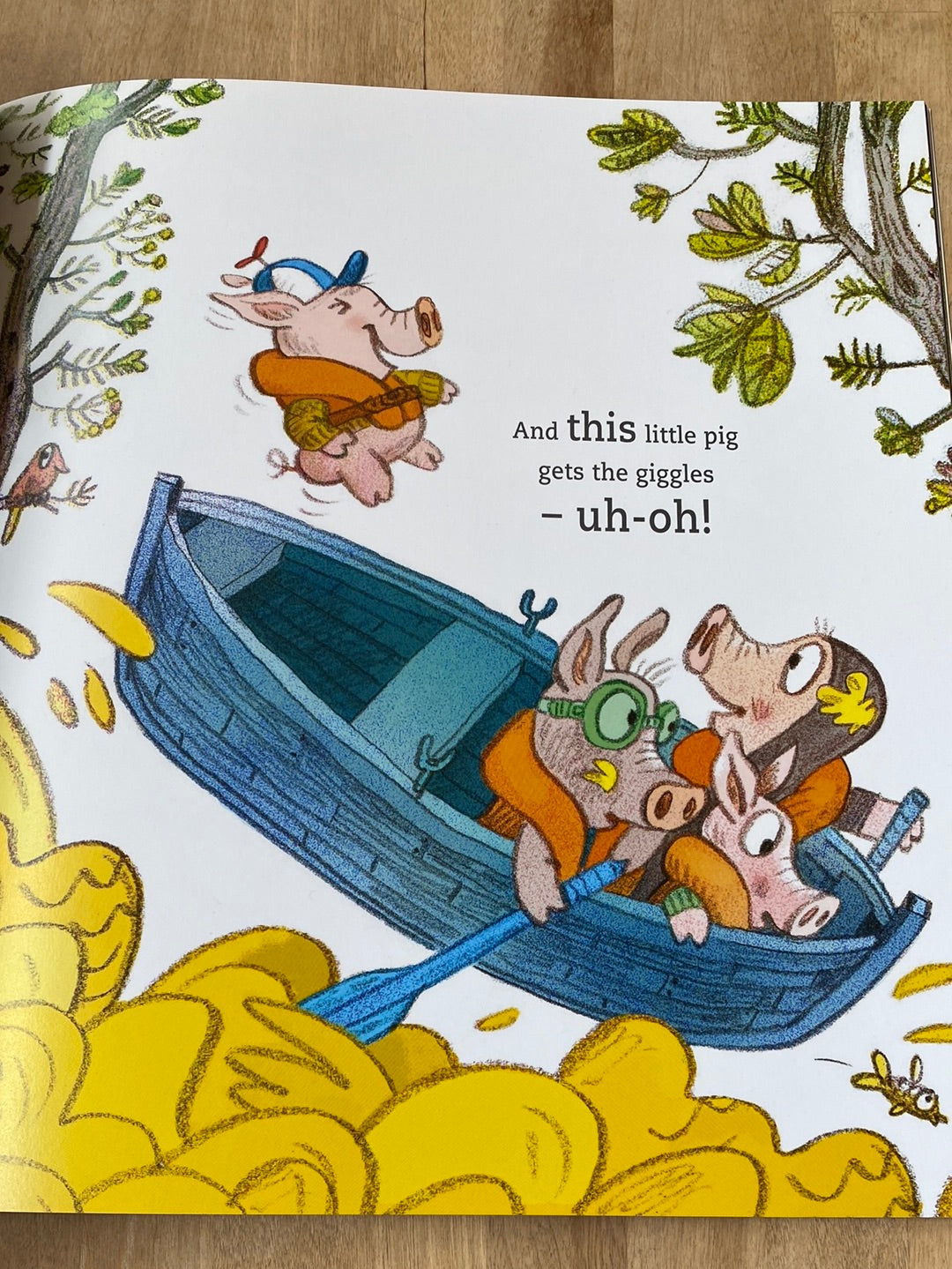 The Giggle Pigs by Leonie Lord