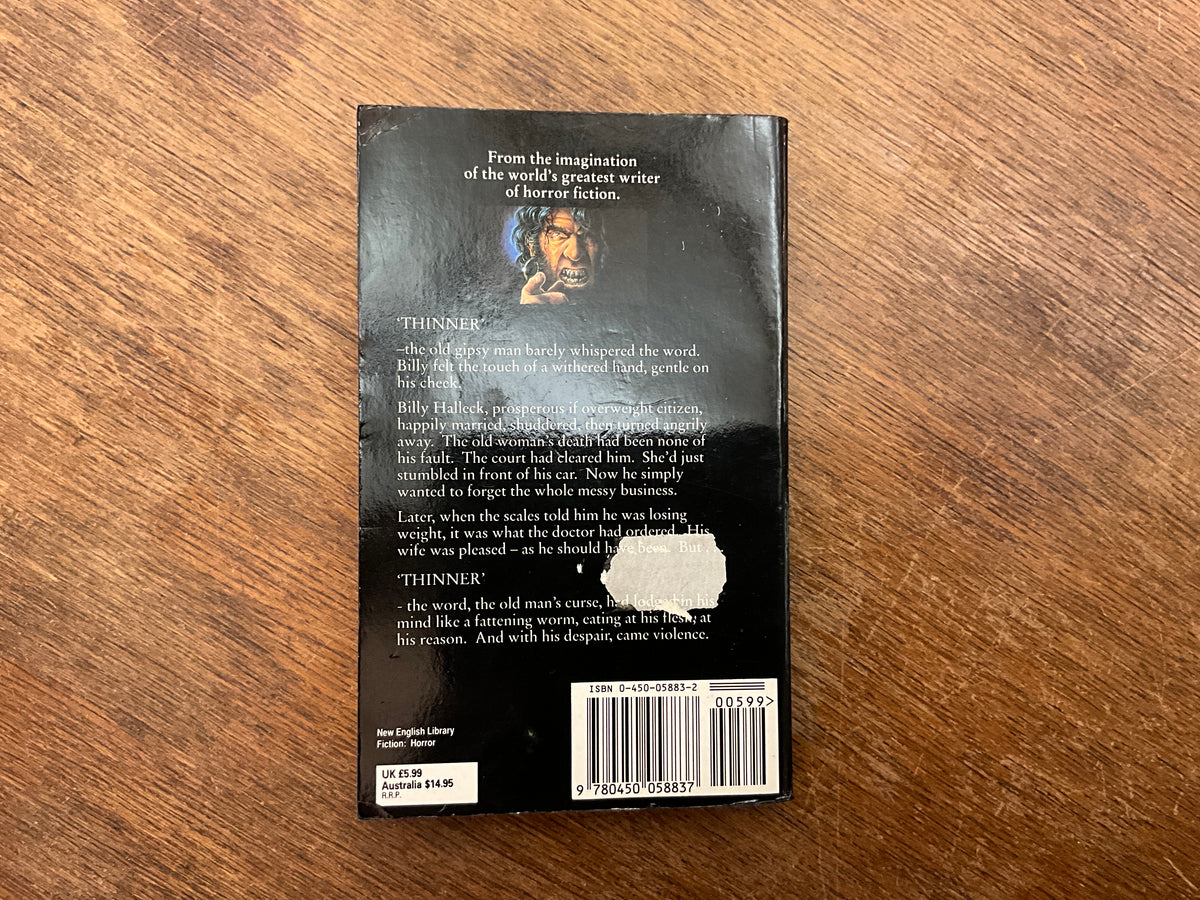 Thinner by Stephen King