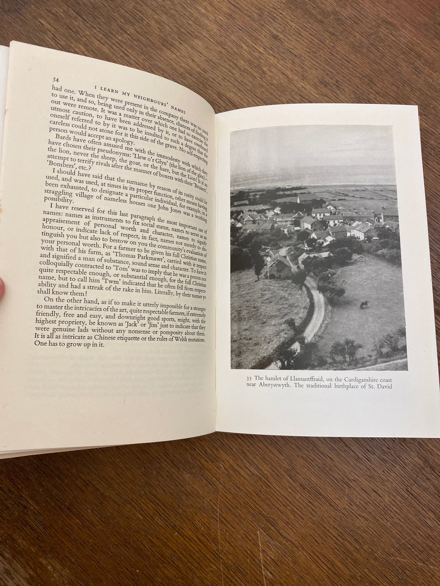 Welsh Country Upbringing by D. Parry-Jones