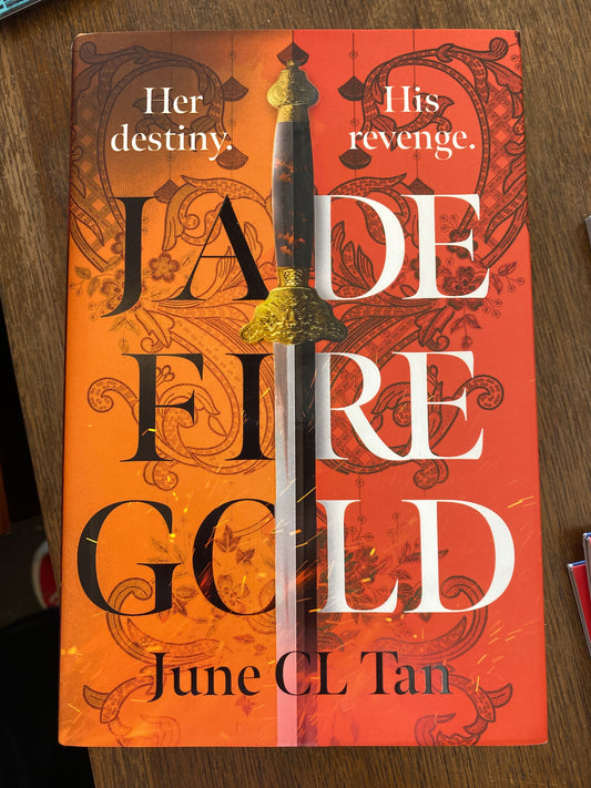 Jade Fire Gold by June CL Tan