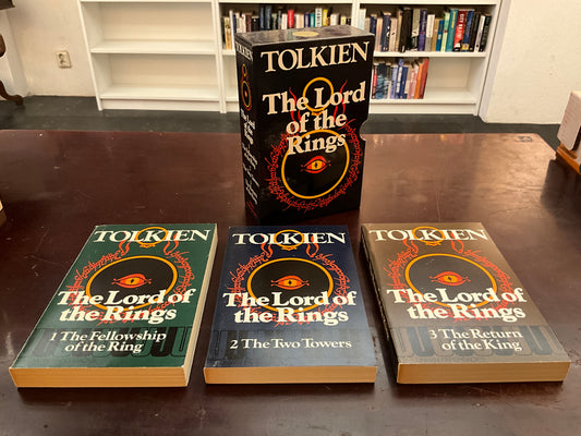 The Lord Of The Rings - 3 Book Box Set - Unwin 1974
