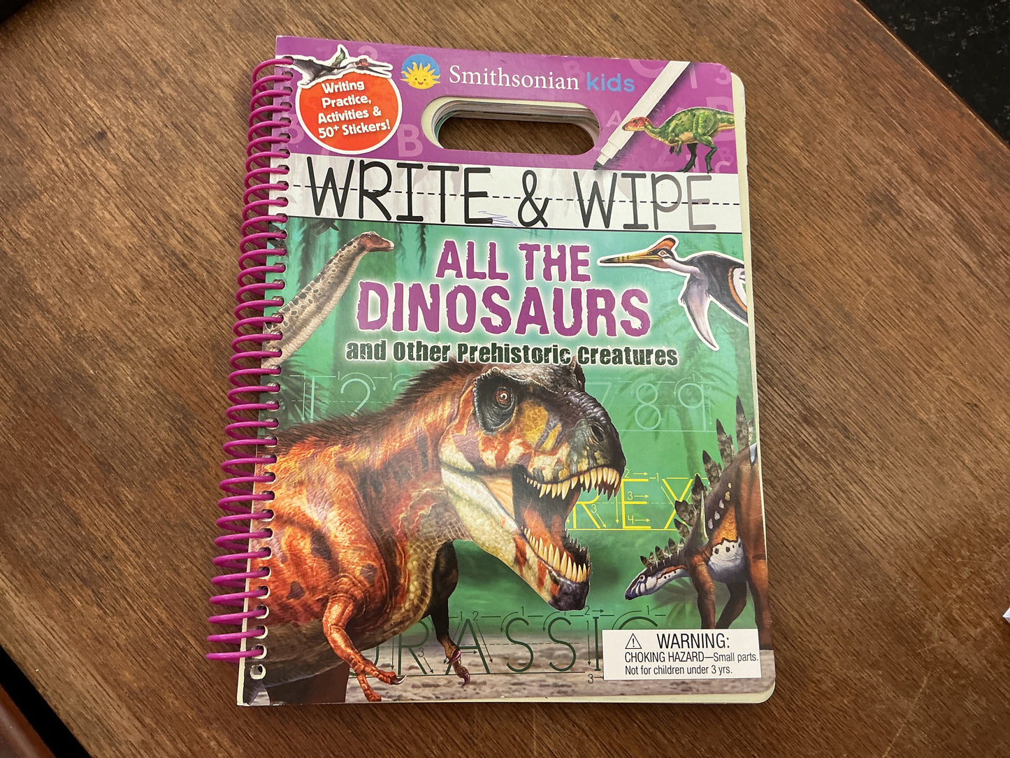 Write and Wipe Dinosaurs