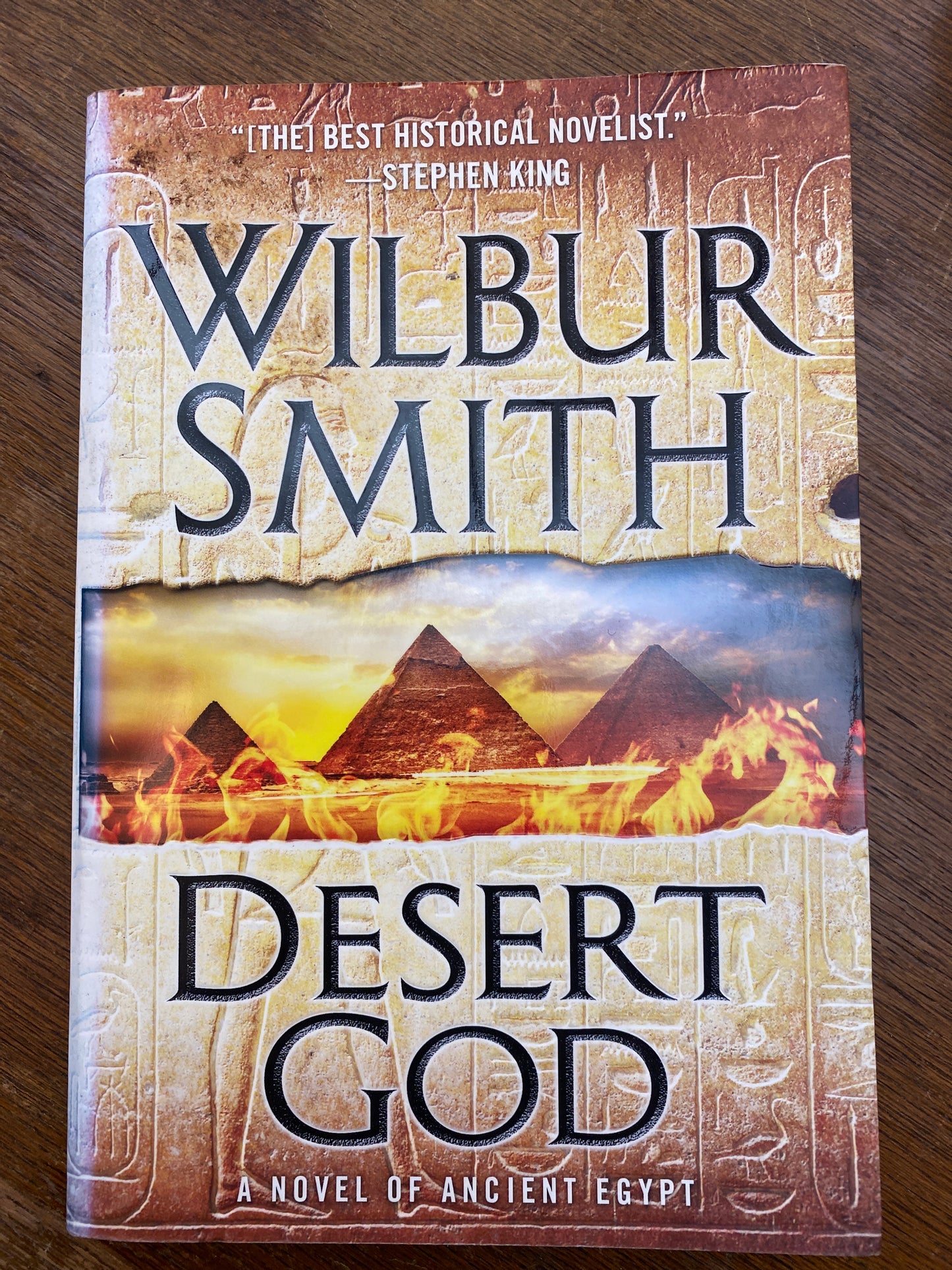 Desert God: A Novel of Ancient Egypt by Wilbur Smith