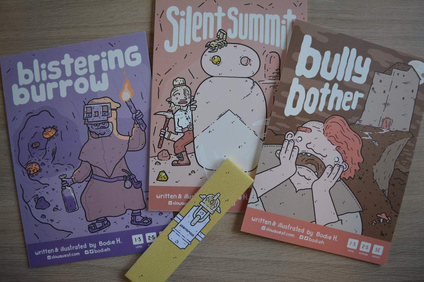 Slowquest Adventure Booklet Bundle #3