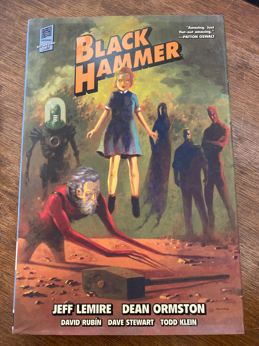 Black Hammer Library Edition Volume 1 by Jeff Lemire and Dean Ormston