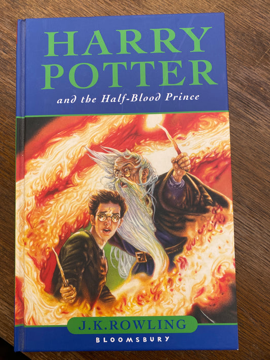 Harry Potter & The Half Blood Prince (book 6) by JK Rowling