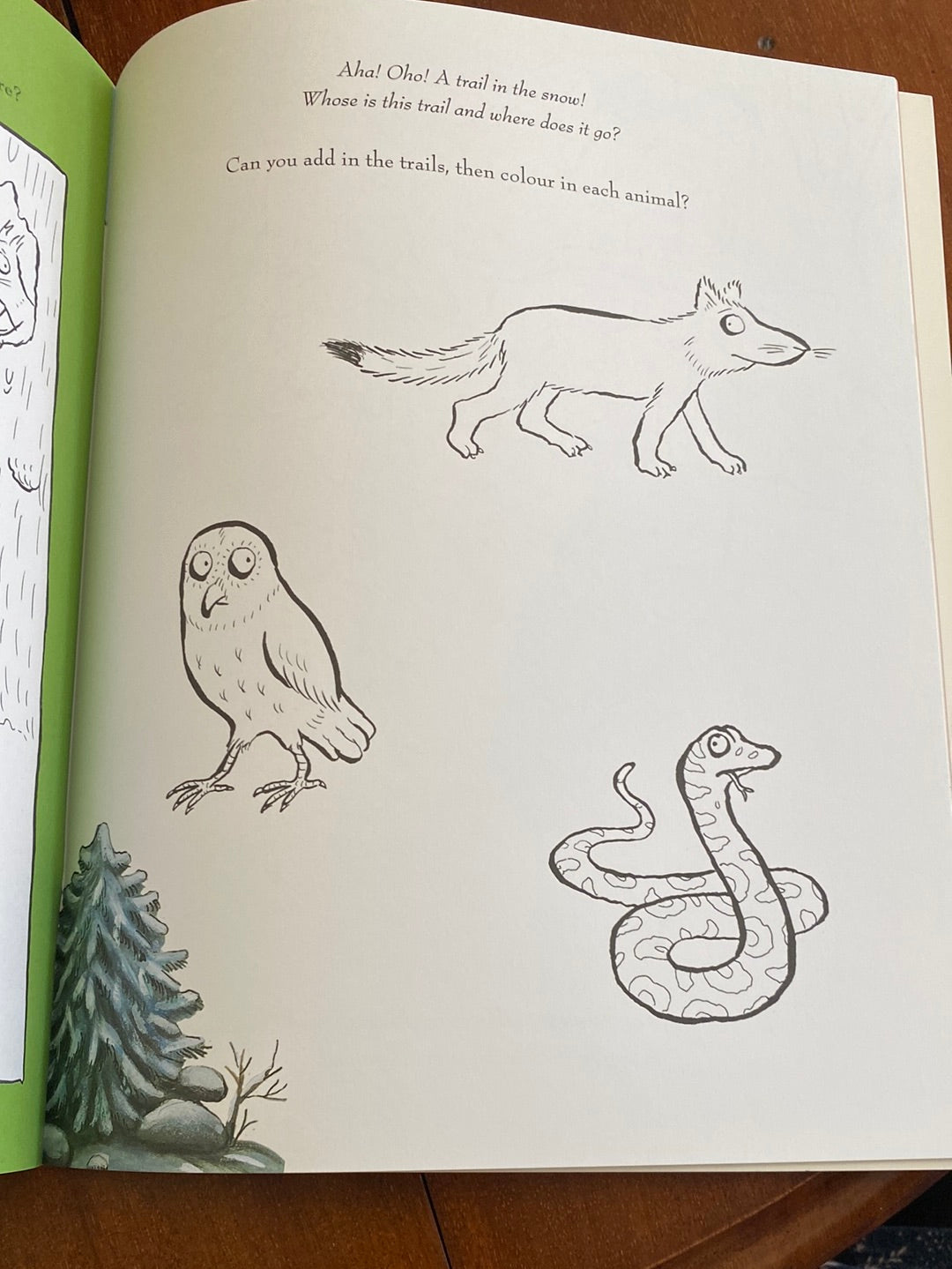 The Gruffalo’s Child Colouring book